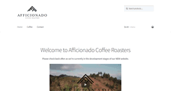 Desktop Screenshot of coffeeafficionado.com